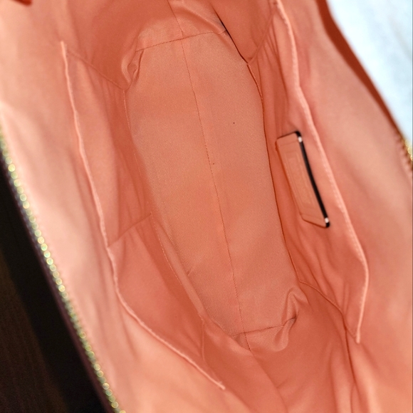 COACH Zip Top Tote In Signature Canvas - Picture 5 of 6